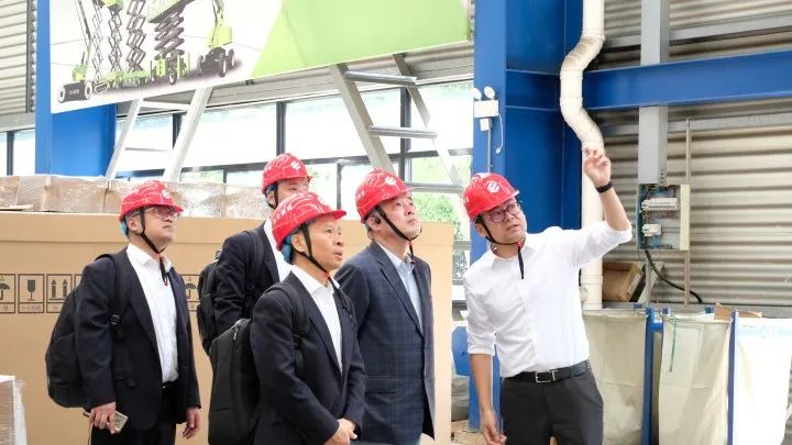 大明国际拜访法兰泰克、世仓智能